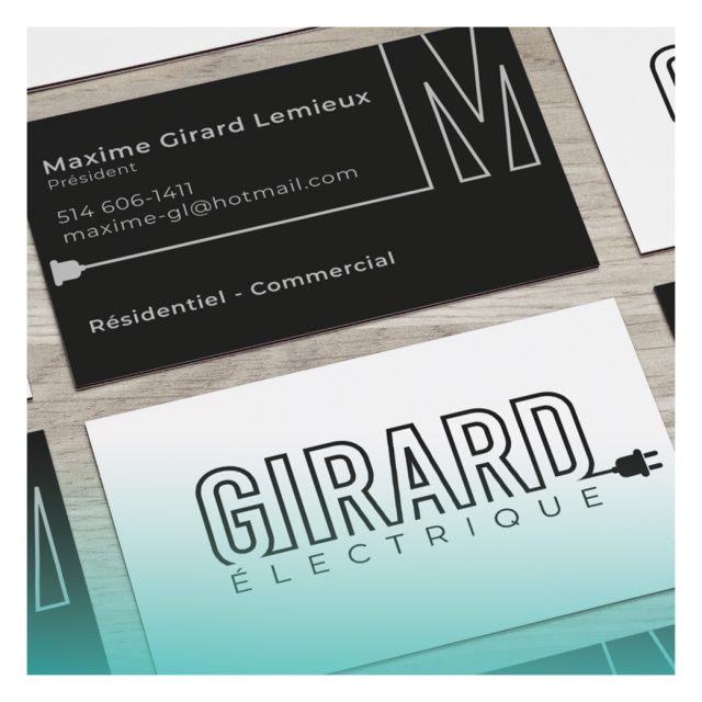 Création de logo pour Girard électrique inc  signée l'Équipe de l'Agence Popcorn! 😊

#projet 
#création 
#inspiration
#électrique
